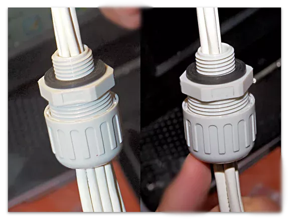 Гермовводы и кабели для подключения расходомера Питерфлоу