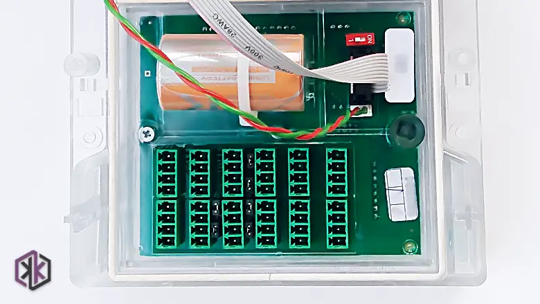 Плата подключения с разъёмами ВКТ-7 для подключения датчиков