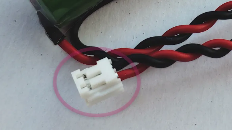 Разъем EHR2 батареи типа АА для ТВ7 М