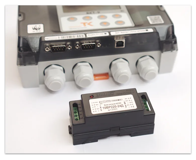 Тепловычислитель ВКТ-9-02 с блоком питания 10ВР220-24Д