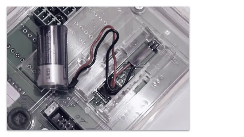 Присоединительный разъем для батареи тепловычислителя ВКТ-7 