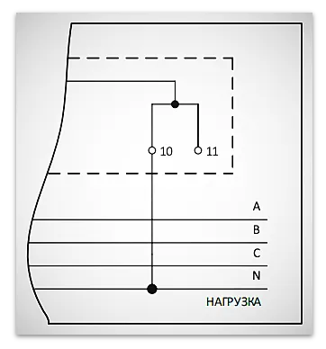 Схема подключения счетчика Меркурий 234 (только одного проводника нейтрали)