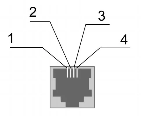 Схема 3. Распиновка аудио разъёма iRZ MC52iT