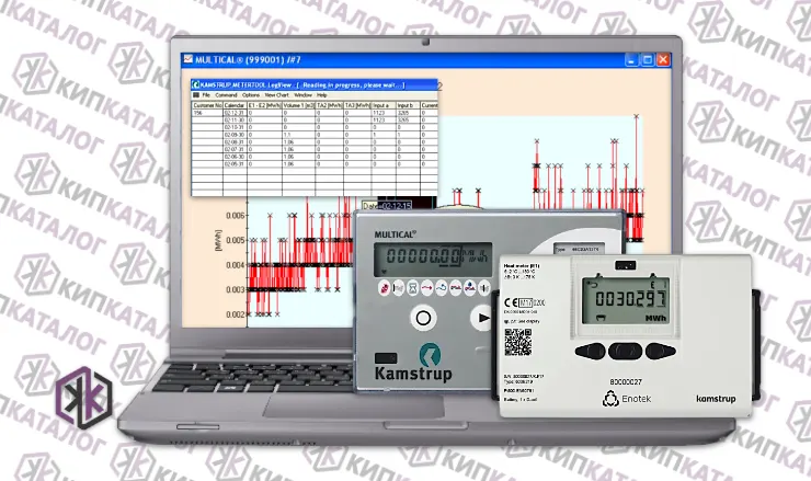 Программа Kamstrup METERTOOL LogView
