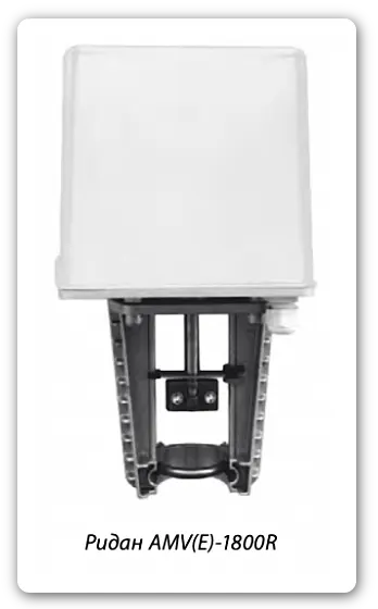 Редукторный электропривод Ридан AMV(E)-1800R — внешний вид