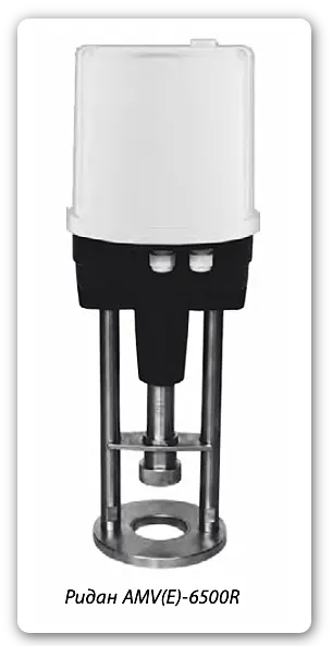 Редукторный электропривод Ридан AMV(E)-6500R — внешний вид