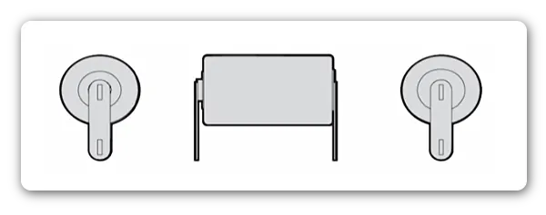 Тип вывода ST литиевой батарейки для приборов учета тепла и газа